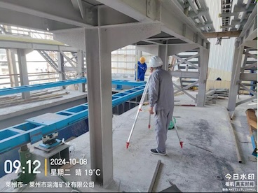 营口建发阳极炉安装