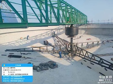 甘肃陇南宝徽回转窑安装